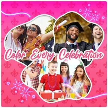 33" Pink Metallic Bead Necklace Bulk - 72 Pack