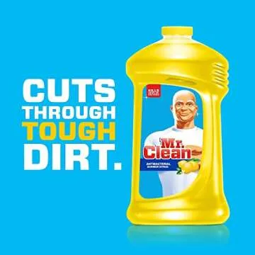 Mr. Clean Antibacterial Cleaner, Summer Citrus Scent, 128 Oz