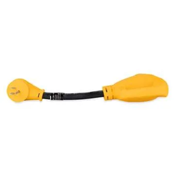 Camco 55170 12" Power Grip Dog Bone (15M/50F), Black