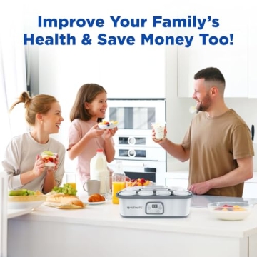 Probiotic Yogurt Maker with Temp & Time Control