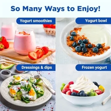 Probiotic Yogurt Maker with Temp & Time Control