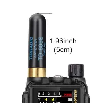 TIDRADIO TD-805S Antenna: Short VHF/UHF 144/430MHz