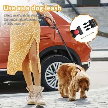 Removable Dog Seat Belt Harness for Safe Travel