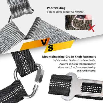 Removable Dog Seat Belt Harness for Safe Travel