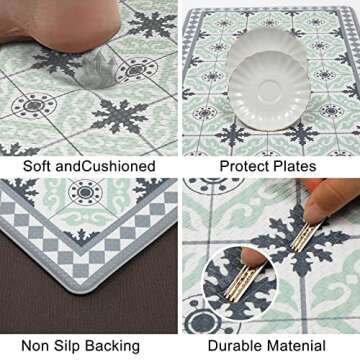U'Artlines Anti Fatigue Kitchen Floor Mat - Ultra Comfort