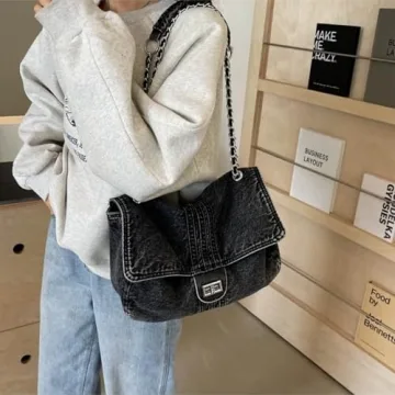 Stylish KANGDAWEI Denim Handbag for Stylish Women