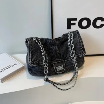 Stylish KANGDAWEI Denim Handbag for Stylish Women