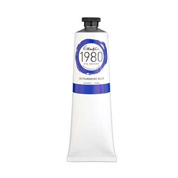 Gamblin 1980 Oil Ultramarine Blue – High-Quality Student Grade Paint 150ml