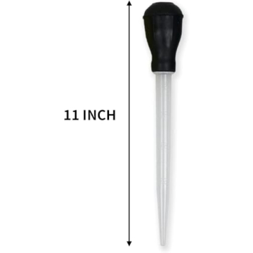 Turkey Baster,Plastic Baster for Thanksgiving Meat,Cooking,BBQ,Baking,Kitchen,Fish Tank Cleaning,30M...