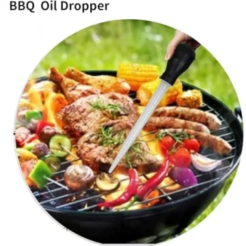 Turkey Baster,Plastic Baster for Thanksgiving Meat,Cooking,BBQ,Baking,Kitchen,Fish Tank Cleaning,30ML/1OZ (Black)