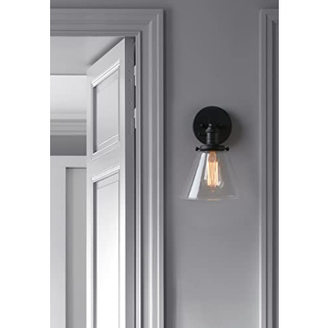 Handmade Phansthy Black Industrial Wall Sconce Light