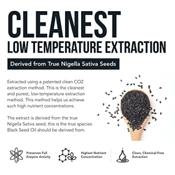 20% Thymoquinone Black Seed Oil Extract Capsules - TQ-Advanced 4X®: Highest Thymoquinone Concentration Available - 60:1 Concentrate from Nigella Sativa, Raw Form, Vegan, Glass Bottle (60 Capsules)