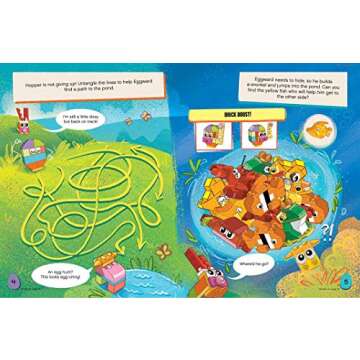 LEGO Books: Build Easter Fun (Activity Book with Minifigure)