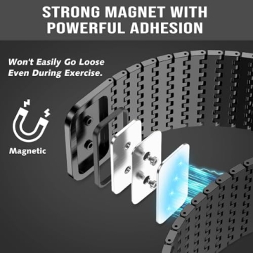 BEAEN Magnetic Mesh Loop Band for Apple Watch Men Women Stainless Steel Adjustable Strap