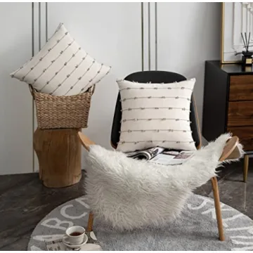 Caflife Boho Throw Pillow Covers Set of 2 for Decor