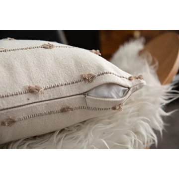 Caflife Boho Throw Pillow Covers Set of 2 for Decor