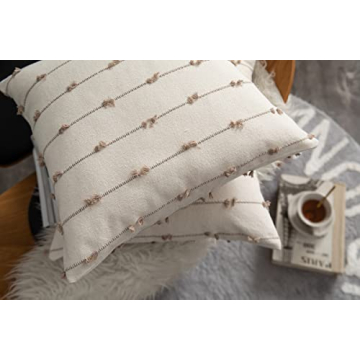 Caflife Boho Throw Pillow Covers Set of 2 for Decor