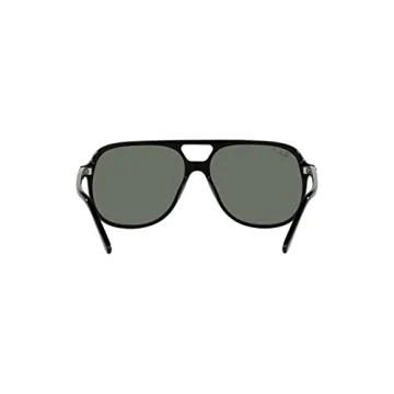 Ray-Ban RB2198 Bill Square Sunglasses Black Polarized Green
