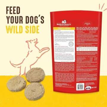 Healthy Freeze Dried Dog Food with Portable Bowl