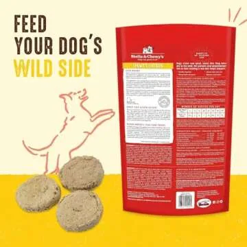 Healthy Freeze Dried Dog Food with Portable Bowl
