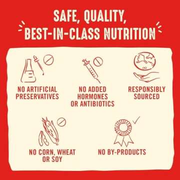 Healthy Freeze Dried Dog Food with Portable Bowl