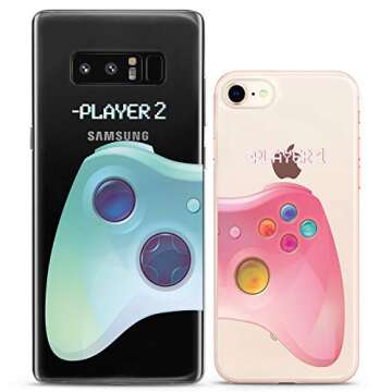 Cavka Matching Couple Cases Compatible for Samsung S24 S23 S22 Ultra S21 FE S20 Note 20 S10e A50 A11...