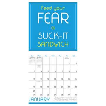 You Are a Badass 2021 Wall Calendar for Daily Inspiration