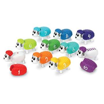 Learning Resources Snap-n-Learn Counting Sheep - 20 Pieces, Ages 18+ Months Toddler Learning Toys, C...