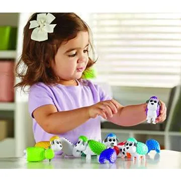 Learning Resources Snap-n-Learn Counting Sheep - 20 Pieces, Ages 18+ Months Toddler Learning Toys, Counting and Sorting Toys, Farm Animals Toys for Kids
