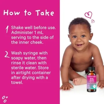 Natural Sleep Drops for Infants and Toddlers by Pink Stork