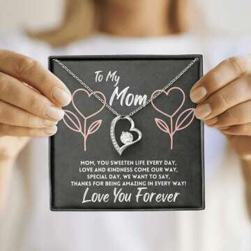 Mothers Day Necklace Gift for Mom - Cherished Jewelry