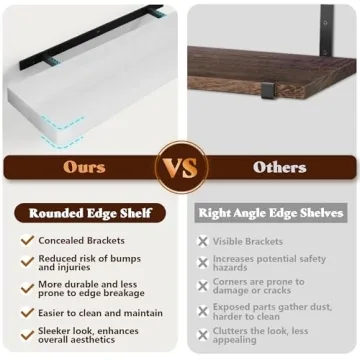 Premium ASmileIndeep Floating Shelves for Modern Homes