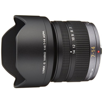 Panasonic 7-14mm f/4.0 Micro Four Thirds Lens for Panasonic Digital SLR Cameras - International Vers...