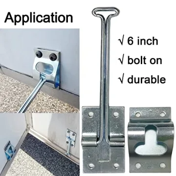 Ganlandy T-Style RV Entry Door Holder for Ultimate Security