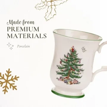 Spode Christmas Tree Mug - Festive Holiday Drinkware