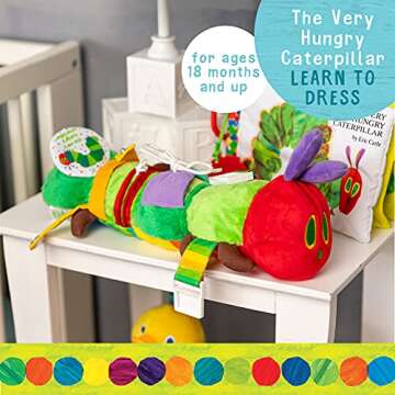 Eric Carle Very Hungry Caterpillar Learn to Dress Toy