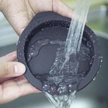 Silicone Mold Rainbow Cake for Kids - Reusable DIY Mold Nonstick Heat - Resistant Muffin Pans Molds - BPA Free - Set of 4