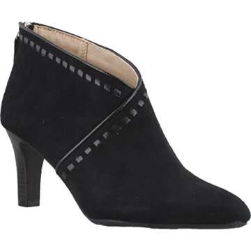 LifeStride Women's GIADA Boot, black, 8.5 2W US