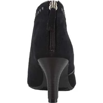 LifeStride Women's GIADA Boot, black, 8.5 2W US