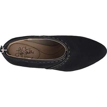 LifeStride Women's GIADA Boot, black, 8.5 2W US