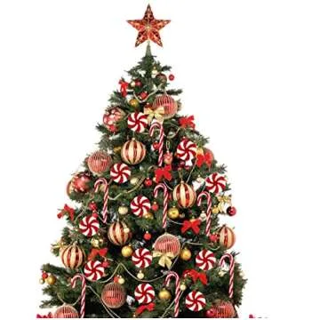 Candy Cane Christmas Tree Decorations for Festive Cheer