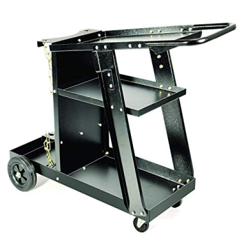 Hot Max WC100 Welding/Plasma Cutter Cart - All Steel Construction & Extra Storage