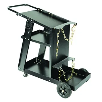 Hot Max Welding/Plasma Cutter Cart with Safety Chains