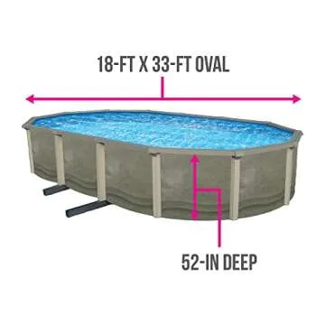 Trinity Above Ground Pool Package for Family Fun