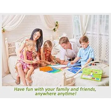 54 Pcs Drawing Stencils Set for Kids - Creative Art Supplies