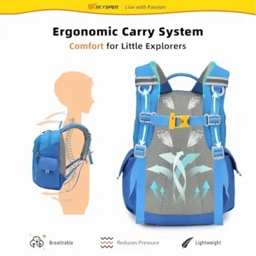 SKYSPER Kids Backpack 10L Toddler Daypack for Preschool