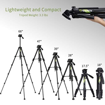 Endurax 66 Tripod Heavy Duty Stand Quick Release Plate