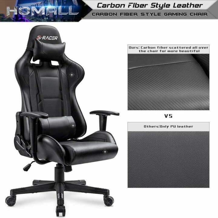 Ergonomic Homall Gaming Chair with Lumbar Support