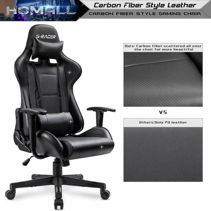Ergonomic Homall Gaming Chair with Lumbar Support