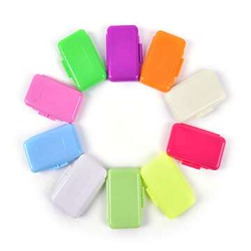 KISEER 24 Pack Colorful Orthodontic Wax Dental Care Wax for Braces Wearer